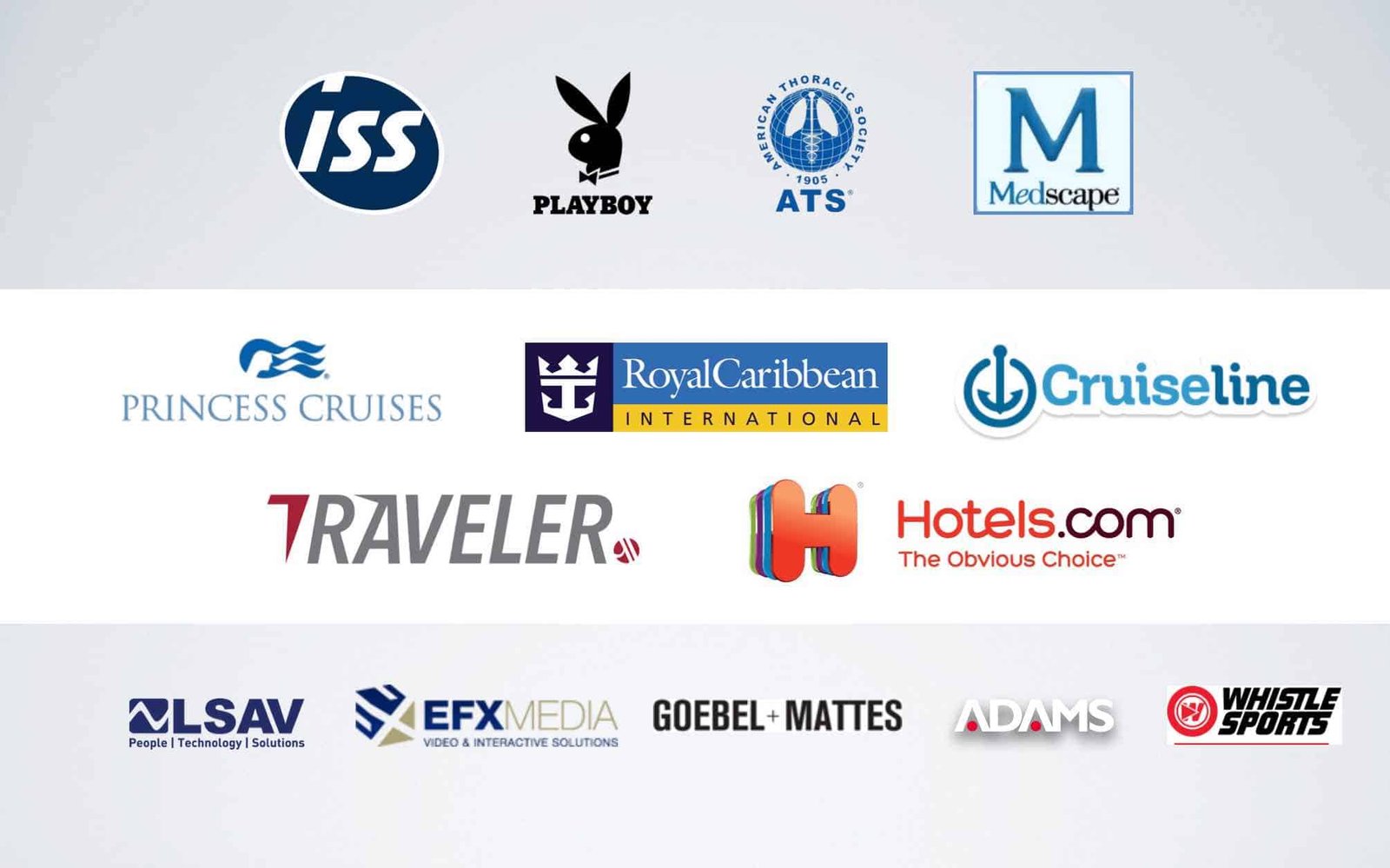 List of clients of adjust video production based in Orlando Florida